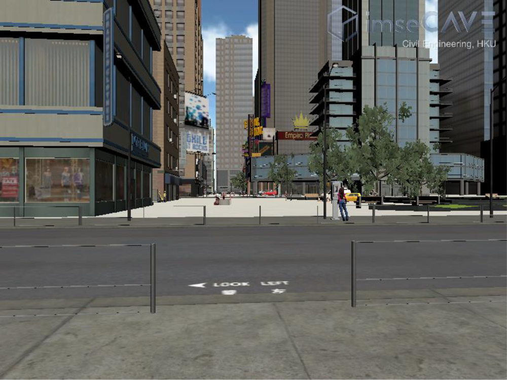 Preview for Risks to pedestrians in traffic systems with unfamiliar driving rules: A virtual reality approach