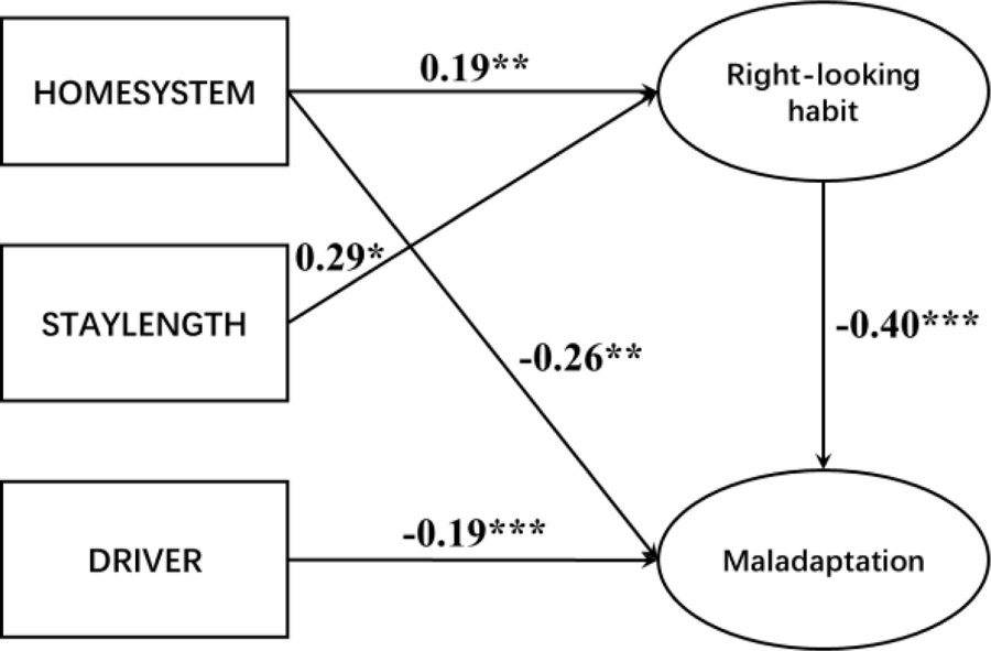 Preview for Right-looking habit and maladaptation of pedestrians in areas with unfamiliar driving rules