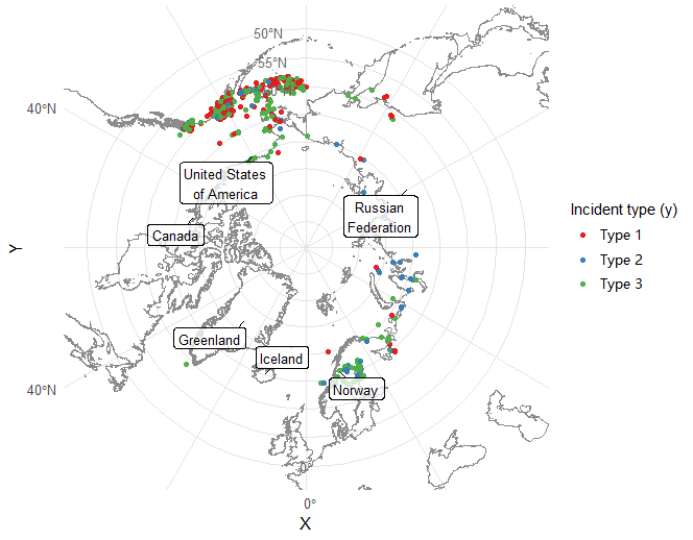 Preview for Bayesian spatio-temporal modeling of Arctic maritime incidents with integrated nested Laplace approximation